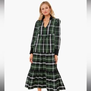 Like new: Tuckernuck tartan holiday dress - perfect for thanksgiving / christmas
